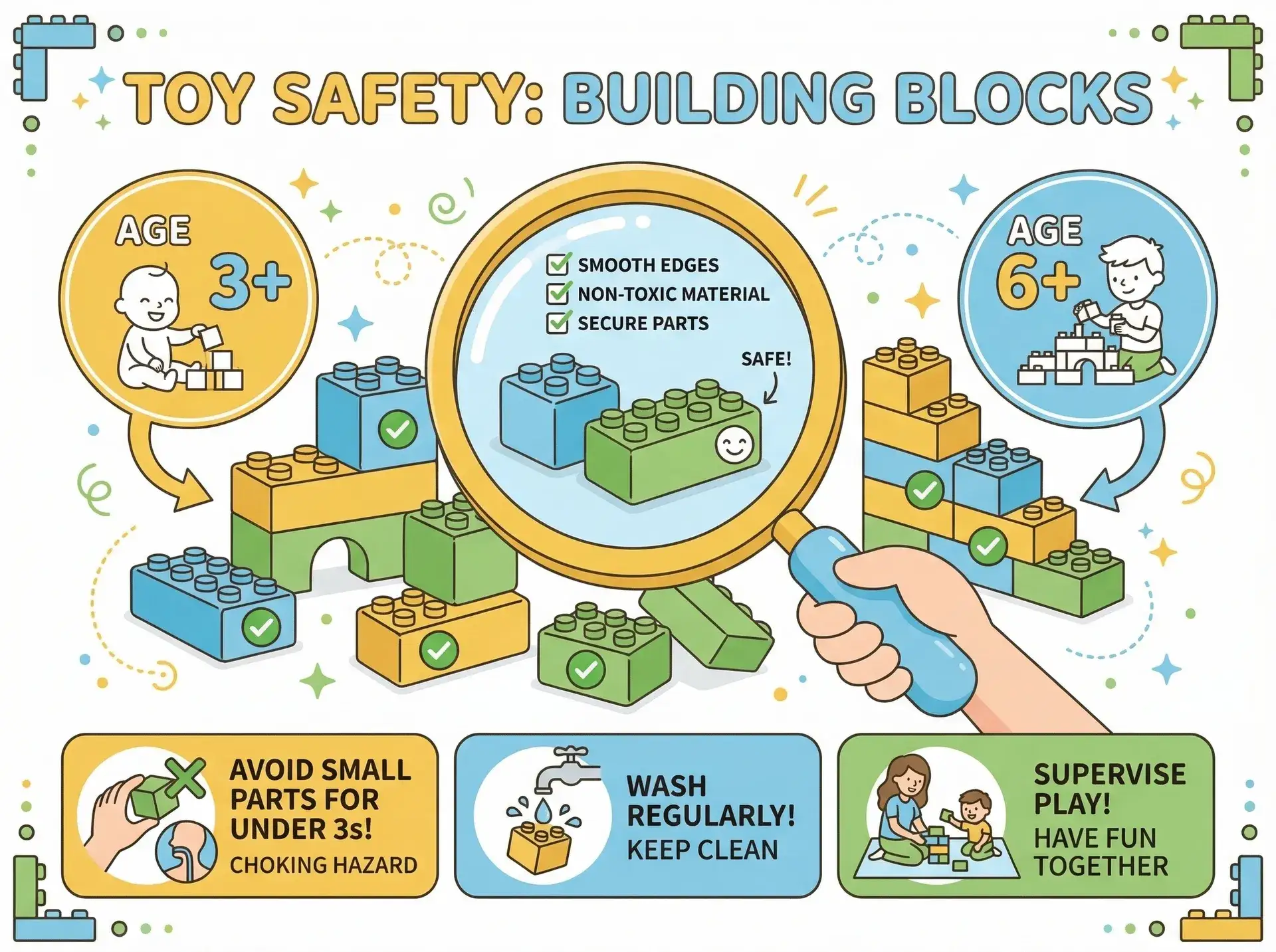 小马拉大车 - 儿童玩具安全选购指南