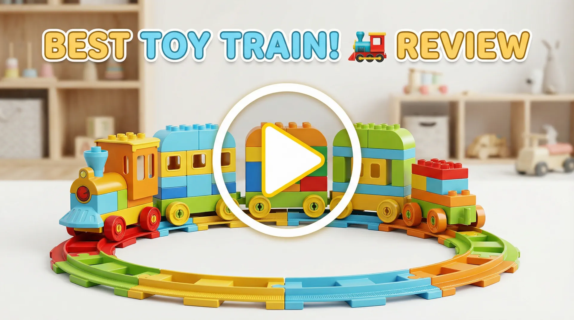 小马拉大车 - 火车轨道积木评测